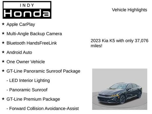 Used 2023 Kia K5 GT-Line FWD image 7