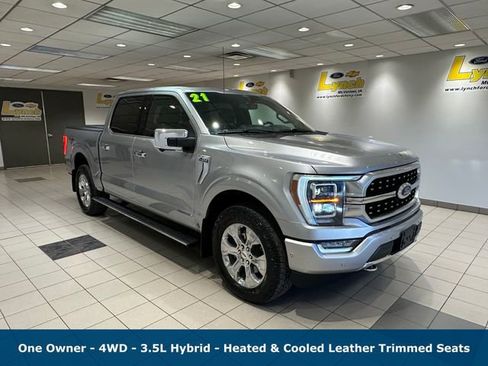 Used 2021 Ford F150 Platinum w/ Equipment Group 701A High image 1