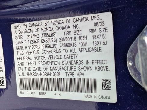 Certified 2024 Honda CR-V EX image 34