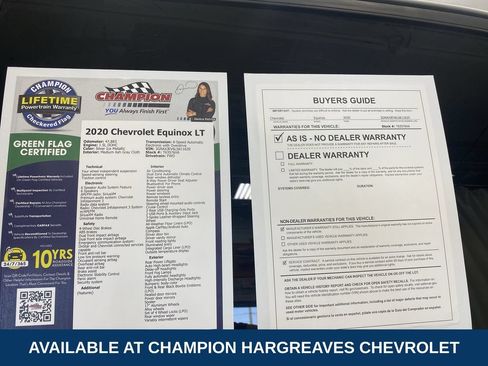 Used 2020 Chevrolet Equinox LT w/ Driver Convenience Package FWD image 43
