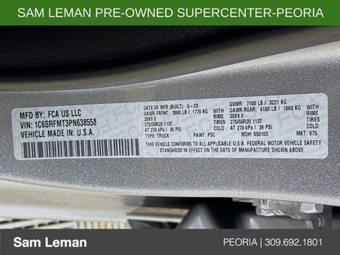 Used 2023 RAM 1500 Big Horn image 30