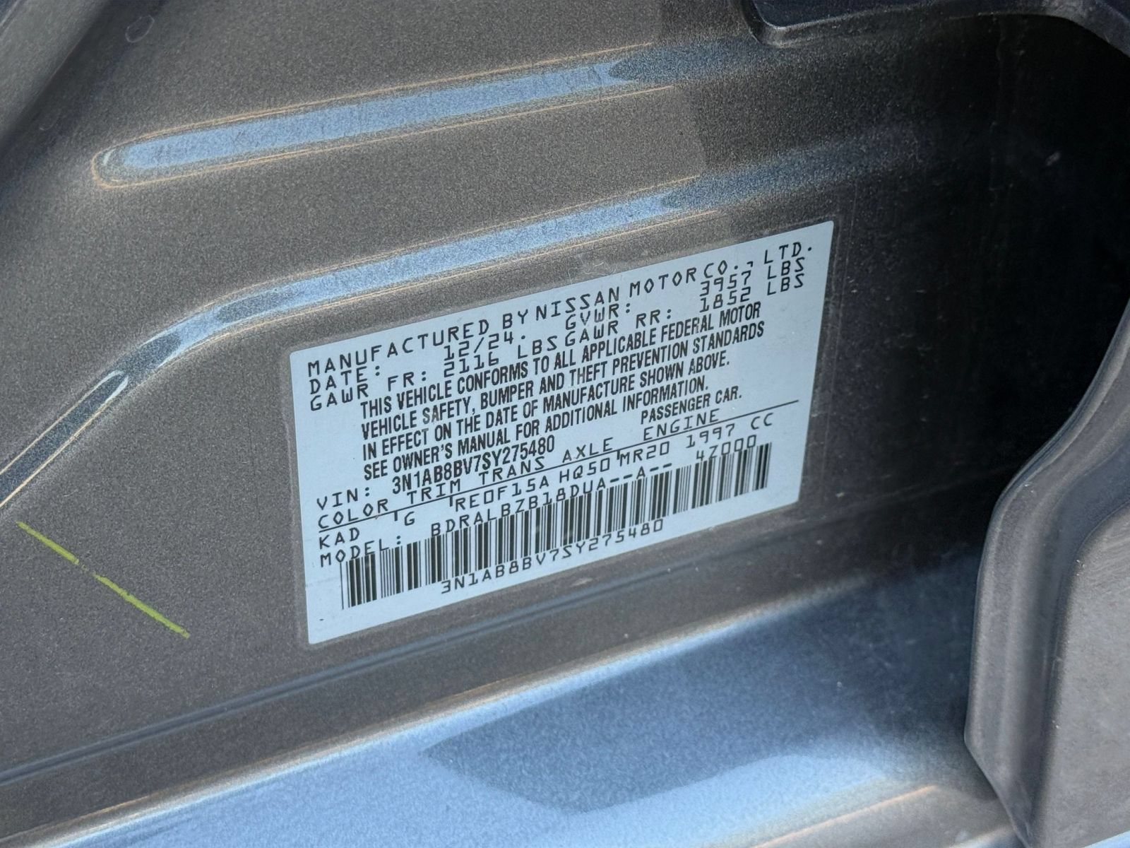 Used 2025 Nissan Sentra S FWD image 28