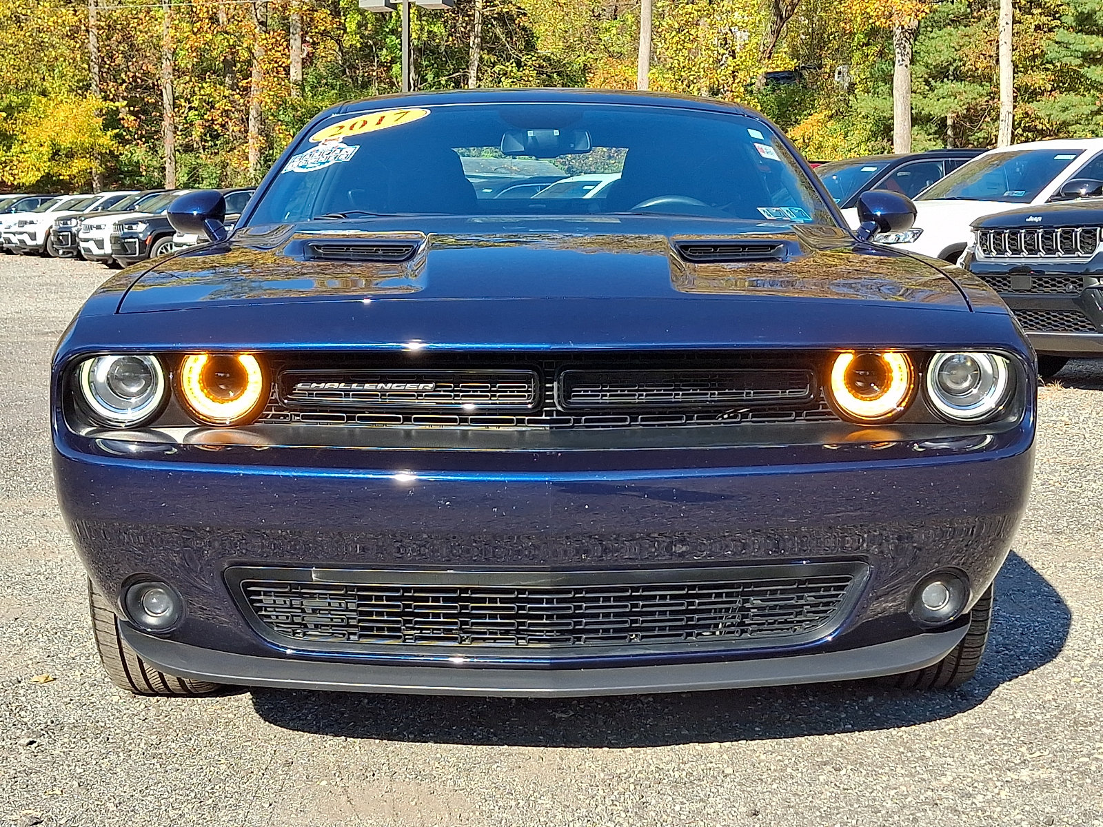 Used 2017 Dodge Challenger SXT w/ Blacktop Package RWD image 2