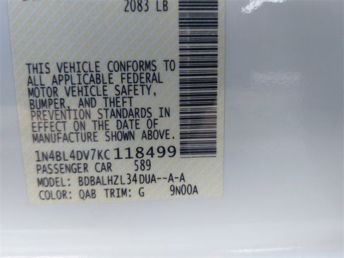 Used 2019 Nissan Altima 2.5 SV image 33