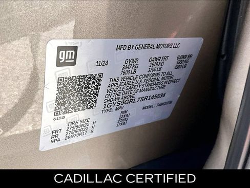 Certified 2025 Cadillac Escalade Sport Platinum AWD/4WD image 32