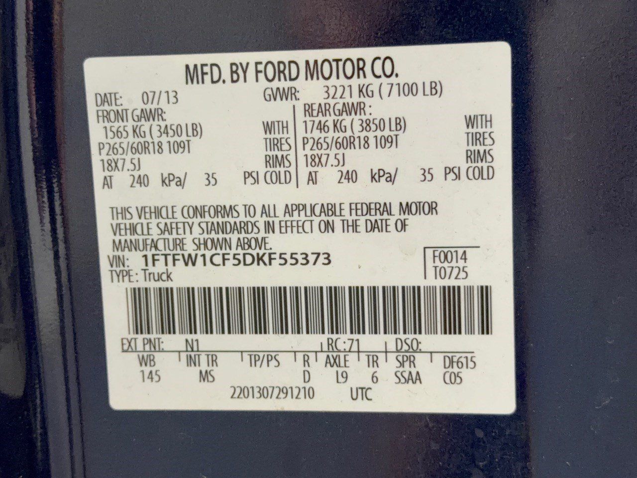 Used 2013 Ford F150 XLT w/ XLT Chrome Pkg RWD image 31