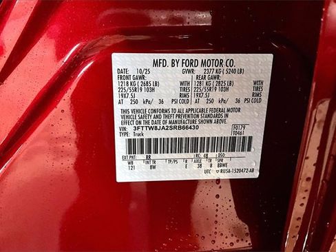 New 2025 Ford Maverick XLT w/ XLT Luxury Package image 8