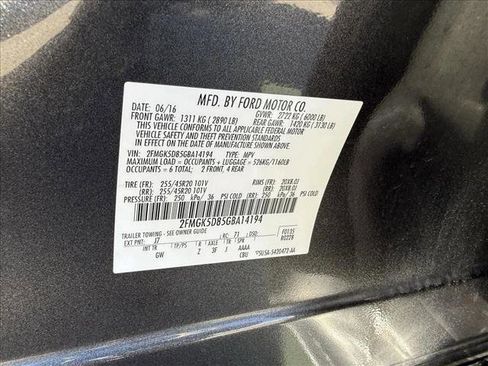 Used 2016 Ford Flex Limited w/ Equipment Group 301A FWD image 23