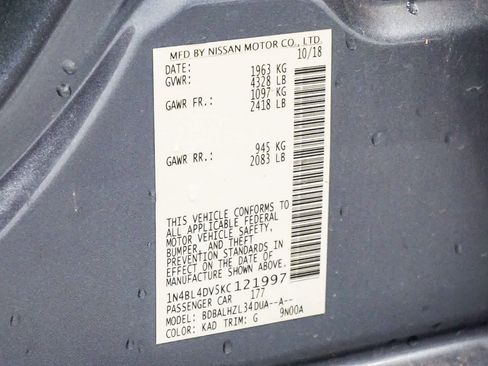 Used 2019 Nissan Altima 2.5 SV image 24