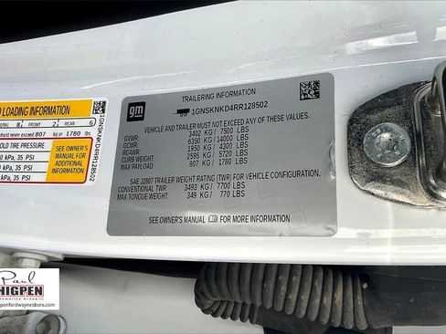 Used 2024 Chevrolet Tahoe LT image 35