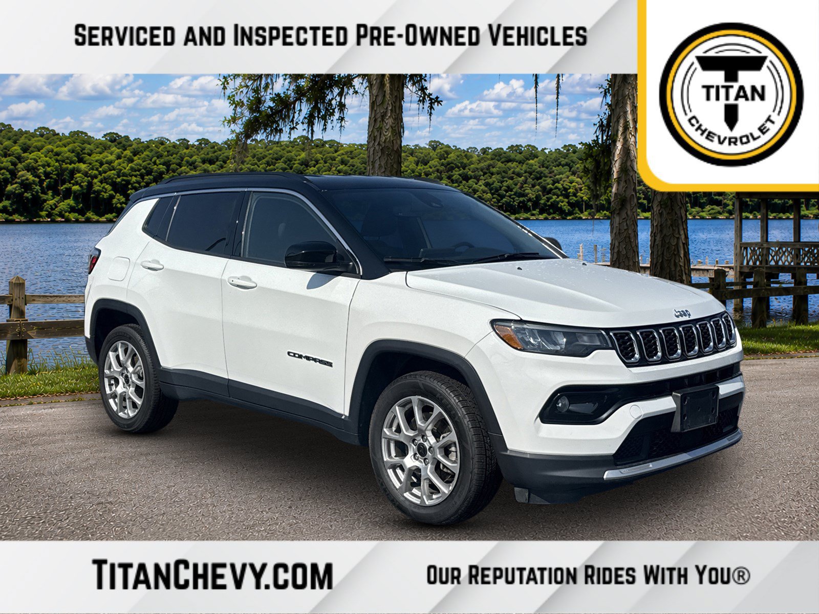 Used 2025 Jeep Compass Limited AWD/4WD image 1