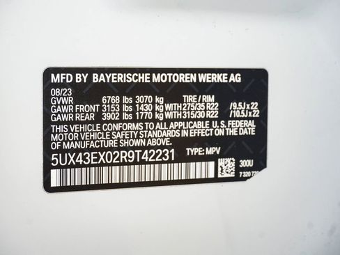 Used 2024 BMW X6 M60i AWD/4WD image 29