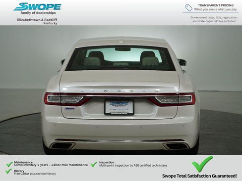 Used 2017 Lincoln Continental Select w/ Technology Package FWD image 4