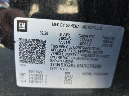 Used 2021 Chevrolet Suburban High Country w/ Premium Package AWD/4WD image 39