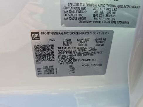 New 2025 GMC Sierra 1500 Elevation image 30