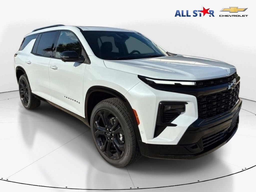 New 2027 Chevrolet Traverse RS w/ LPO, Floor Liner Package FWD 360° Tour