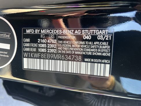 Certified 2021 Mercedes-Benz C 300 4MATIC Sedan image 37