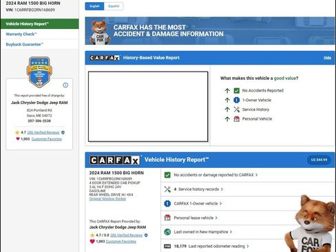 Used 2024 RAM 1500 Big Horn image 12