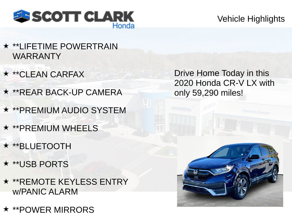 Used 2020 Honda CR-V LX image 11