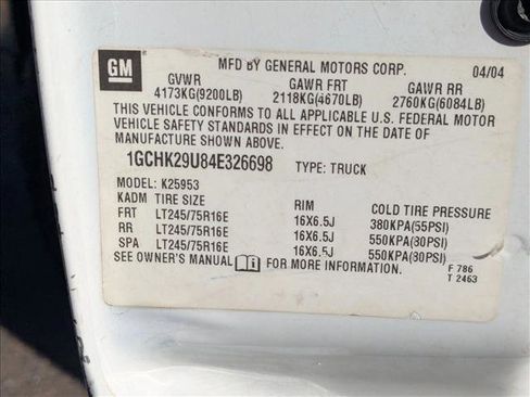 Used 2004 Chevrolet Silverado 2500 W/T image 20