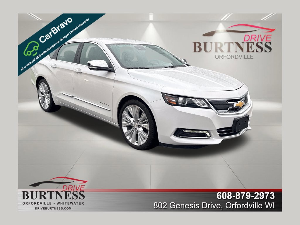 Certified 2018 Chevrolet Impala Premier w/ Premier Confidence Package FWD 360° Tour