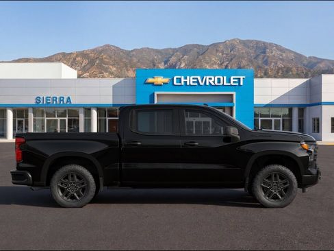 New 2026 Chevrolet Silverado 1500 Custom w/ LPO, Dark Essentials Package RWD image 3