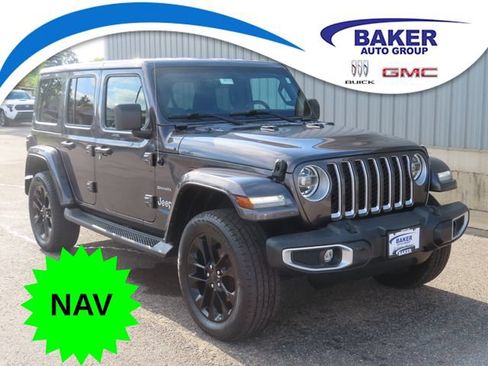 Used 2021 Jeep Wrangler Unlimited Sahara AWD/4WD image 1