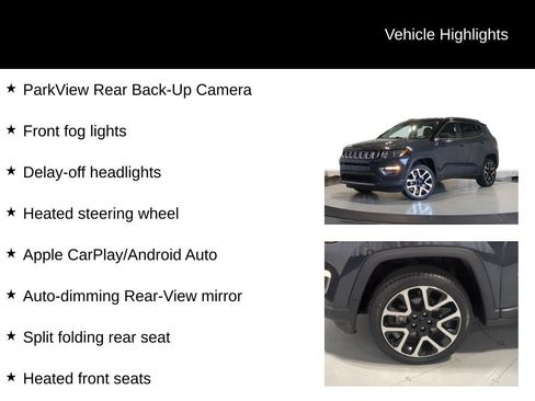 Used 2018 Jeep Compass Limited AWD/4WD image 13