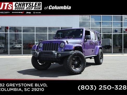 Used 2017 Jeep Wrangler Unlimited Sahara AWD/4WD image 1