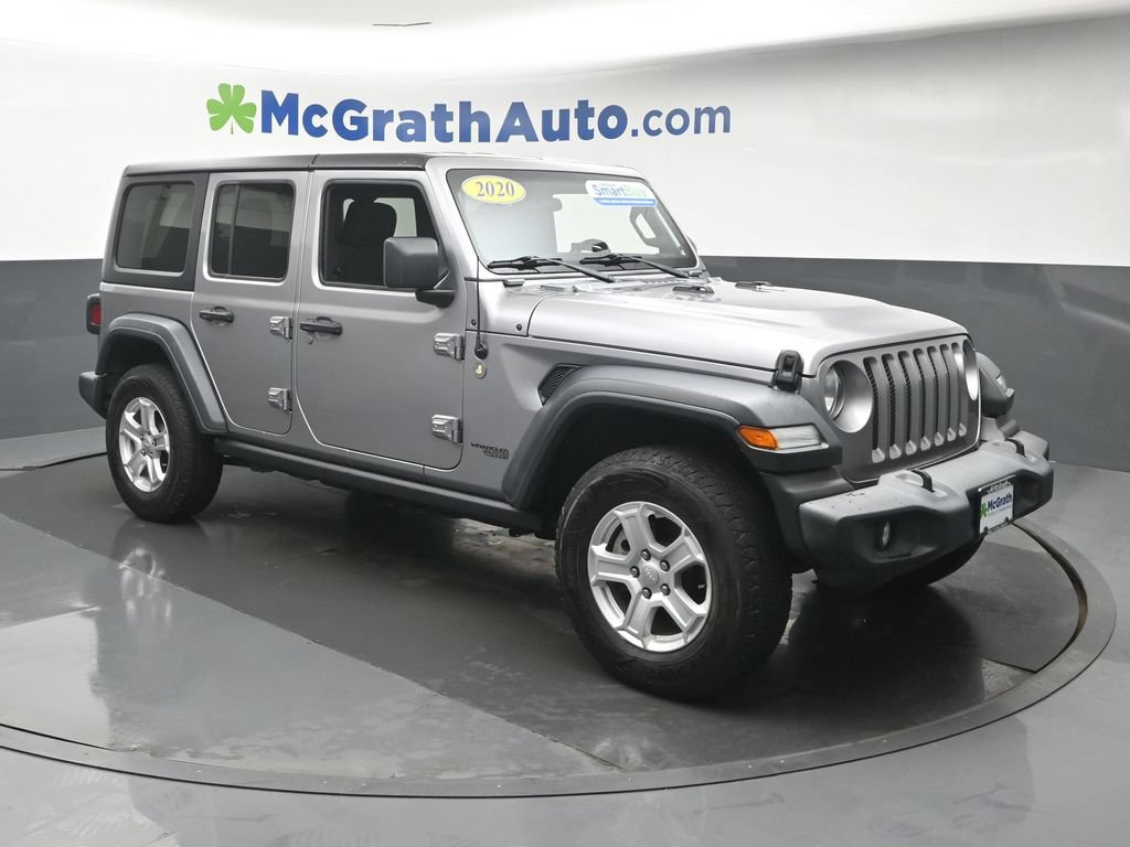 Used 2020 Jeep Wrangler Unlimited Sport S AWD/4WD image 2