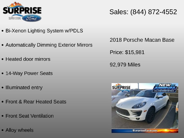 Used 2018 Porsche Macan AWD/4WD image 15