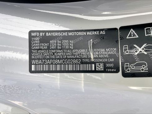 Used 2021 BMW 430i xDrive Coupe w/ M Sport Package image 37