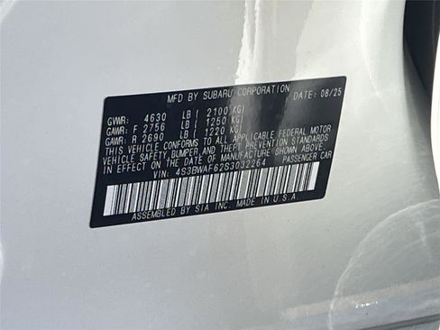 Used 2025 Subaru Legacy Premium AWD/4WD image 34