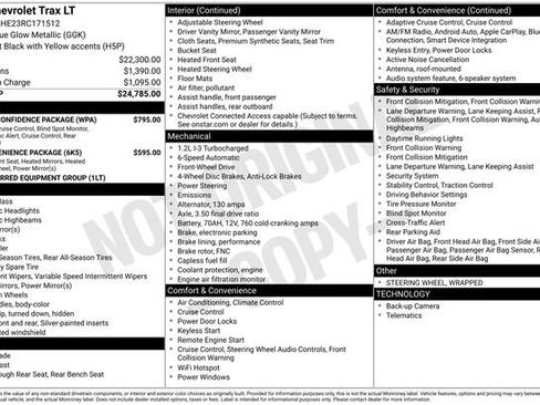 Used 2024 Chevrolet Trax LT w/ Driver Confidence Package image 3