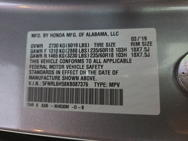 Used 2019 Honda Odyssey EX image 20