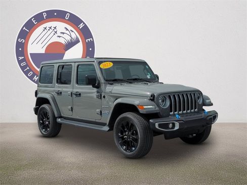 Used 2023 Jeep Wrangler Unlimited Sahara w/ Cold Weather Group image 2