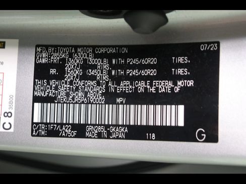 Used 2023 Toyota 4Runner Limited AWD/4WD image 38