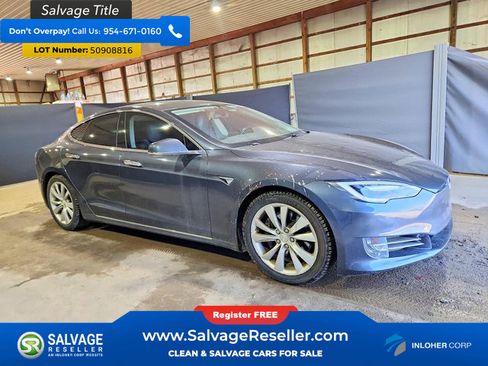 Used 2017 Tesla Model S 90D AWD/4WD image 5