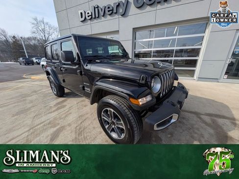 Used 2023 Jeep Wrangler Sahara image 1