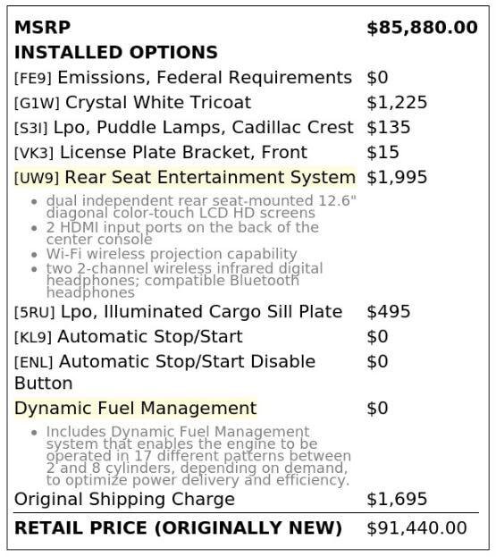 Used 2021 Cadillac Escalade Sport RWD image 4