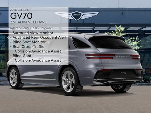 New 2026 Genesis GV70 2.5T Advanced AWD/4WD image 7