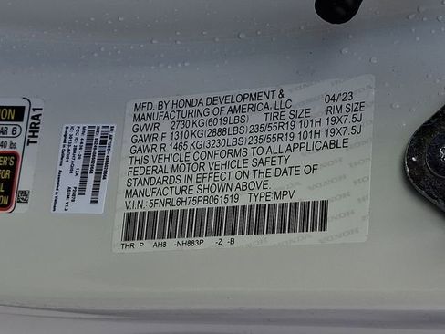 Certified 2023 Honda Odyssey Sport image 28