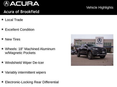 Used 2019 Ford Ranger Lariat w/ Equipment Group 501A Mid image 4