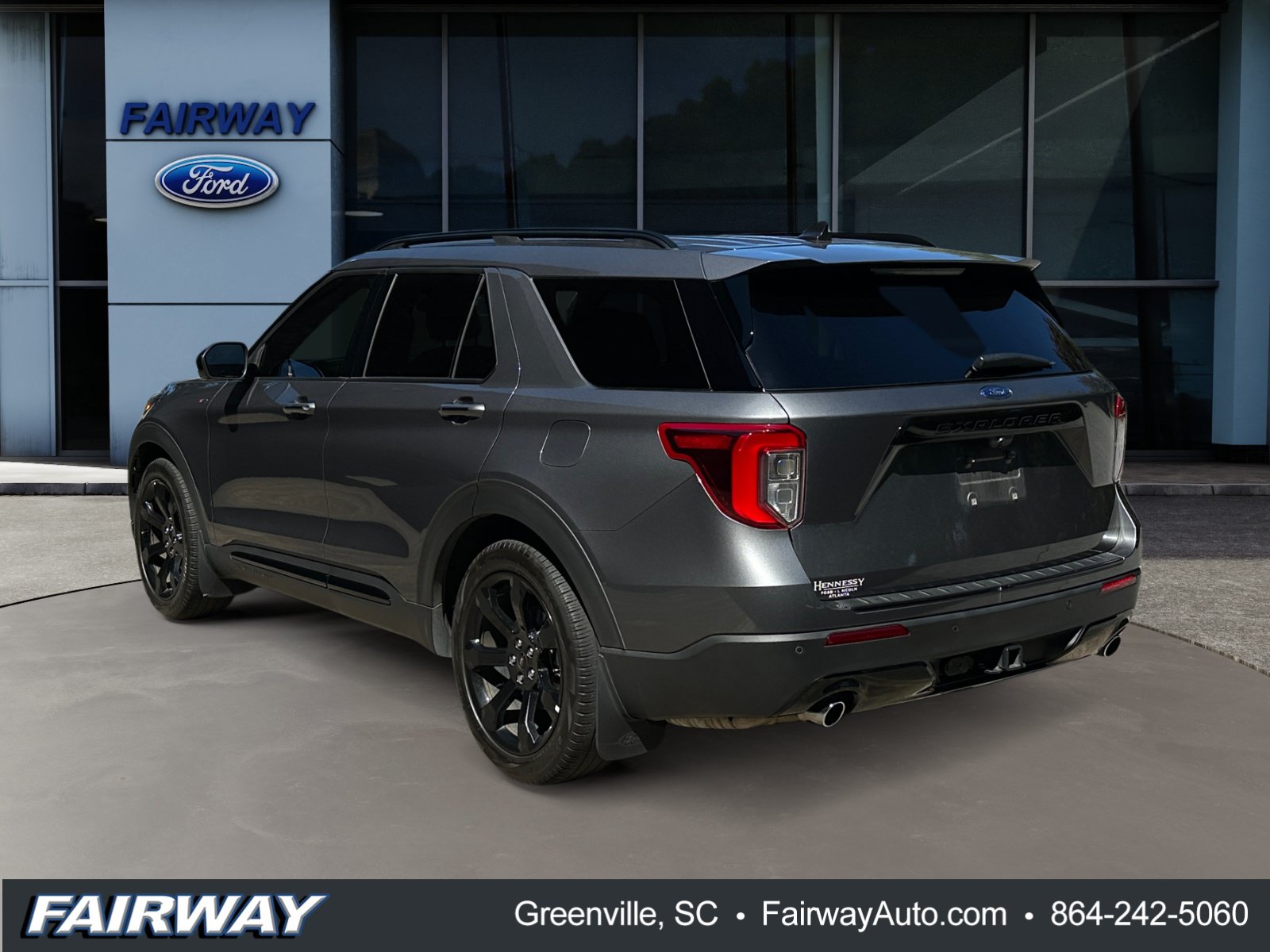 Used 2022 Ford Explorer ST-Line w/ Class IV Trailer Tow Package RWD image 4