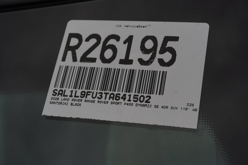 Certified 2026 Land Rover Range Rover Sport Dynamic SE AWD/4WD image 38