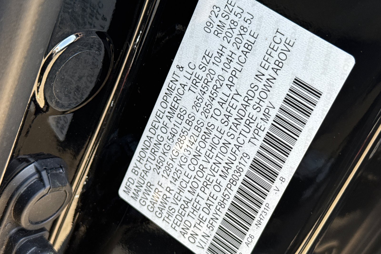 Certified 2023 Honda Passport EX-L image 28