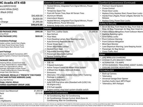 Certified 2023 GMC Acadia AT4 w/ Preferred Package image 22