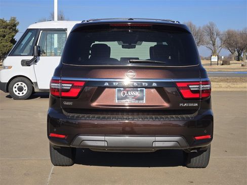 Used 2021 Nissan Armada Platinum w/ Captain's Chairs Package image 6