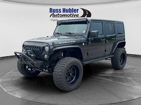 Used 2017 Jeep Wrangler Unlimited Rubicon w/ Connectivity Group AWD/4WD image 1