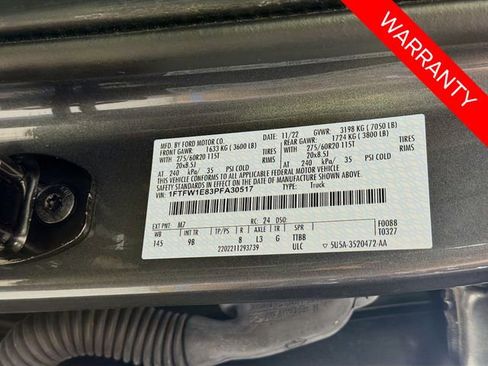 Certified 2023 Ford F150 Platinum w/ Equipment Group 701A High AWD/4WD image 35